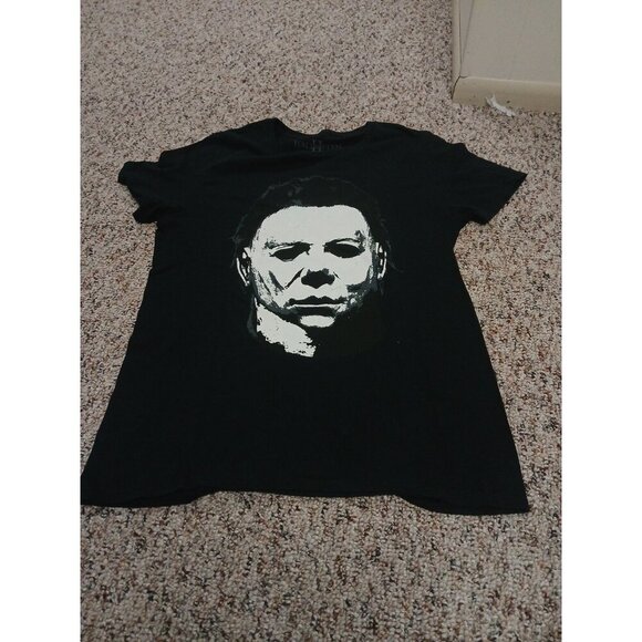 HALLOWEEN II Michael Myers Licensed T-Shirt by Rock Rebel. Medium (NV) Pre-Owned - Picture 1 of 8